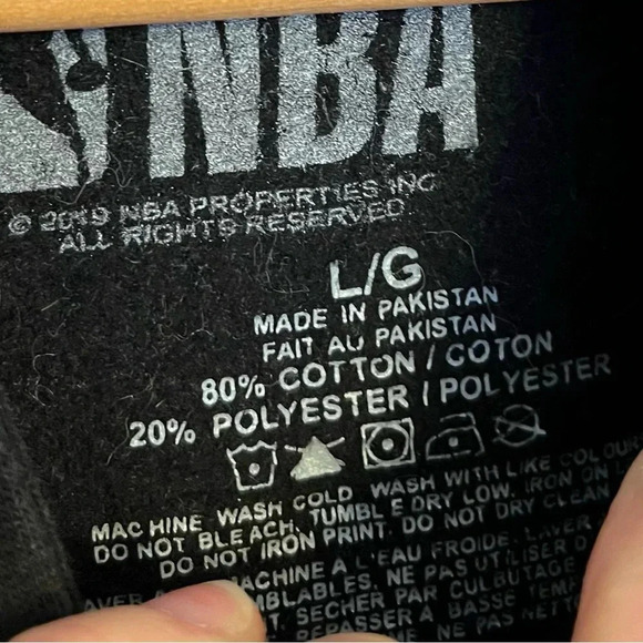 NBA Toronto raptors hoodie size  large - Picture 4 of 5